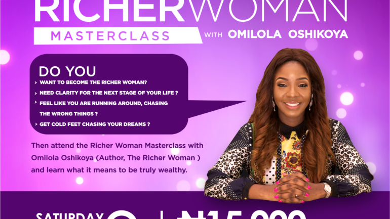The Richer Woman Masterclass with Omilola Oshikoya