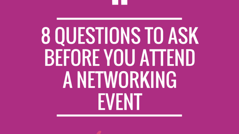 Should I go? 8 Ways to Know if an Event is Right for you