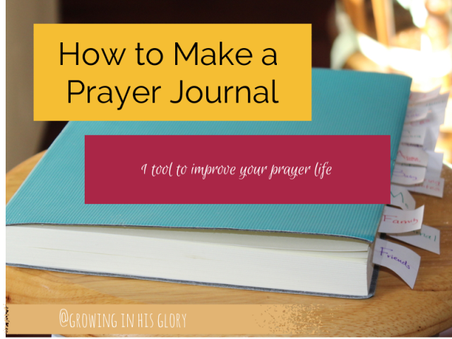 How to Create a Prayer Journal